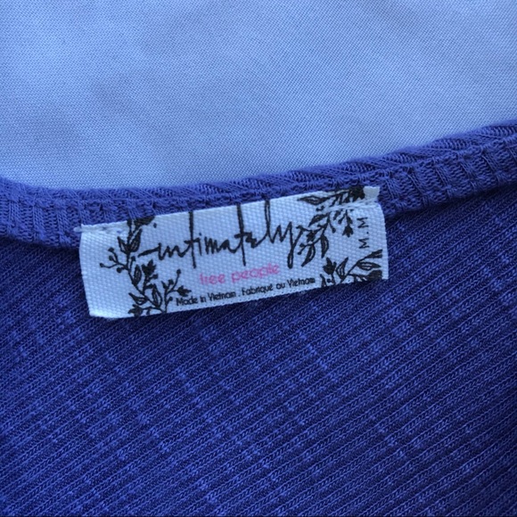 Intimately Free People Lavendar Flowy Tank Top - Picture 4 of 7